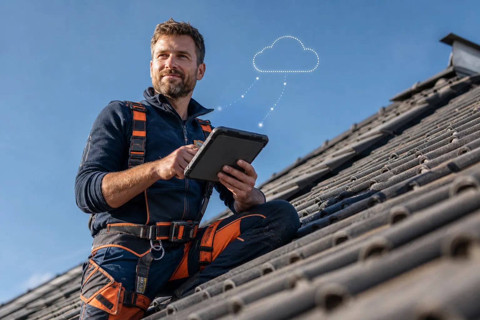 IT für Dachdeckerbetriebe: Cloud, Branchensoftware & Zugriff von der Baustelle